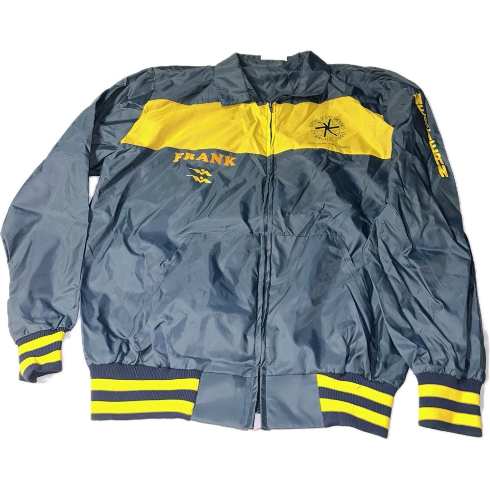 Vintage Empire State Games Lake Placid New York State Parks Syracuse 1990 Jacket
